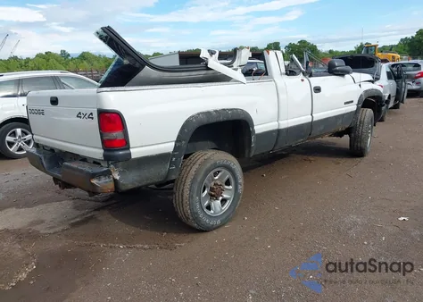 2001 Dodge Ram 2500 St из США, поврежденный, VIN 1B7KF23Z81J521234
